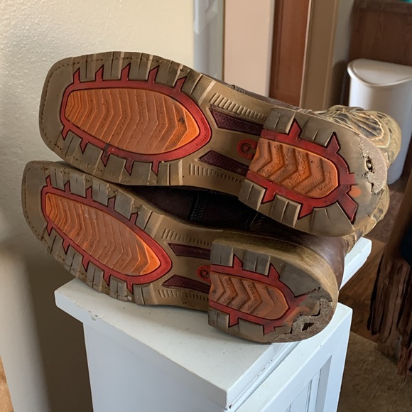 Durango Maverick Pro Steel Toe Waterproof Western Work Boot GUC - Picture 6 of 7